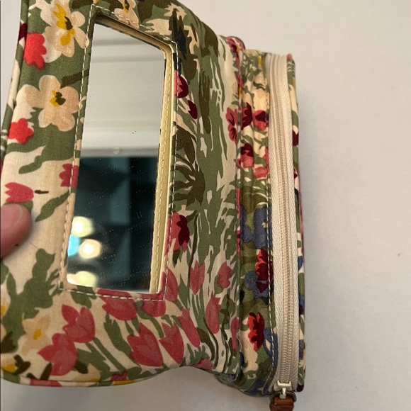 RALPH LAUREN VINTAGE FLORAL PATTERN COSMETIC TRAVEL MULTICOLORED BAG - Picture 5 of 13